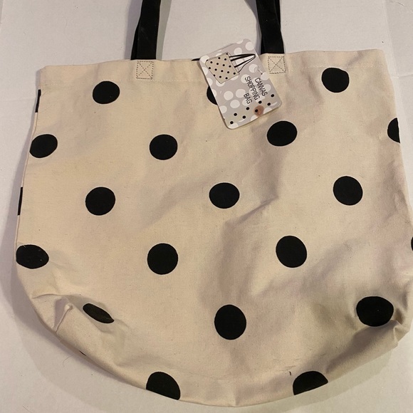 Planet E by Eco Stream Polka Dot Tote - Picture 1 of 3